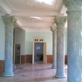 CÔNG TRÌNH ĐÁ CỘT TRÒN BÌNH CHÁNH