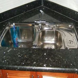 BÀN LAVABO ĐÁ XÀ CỪ XÁM ĐEN