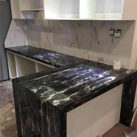 BẾP ĐÁ ĐEN SAO BĂNG