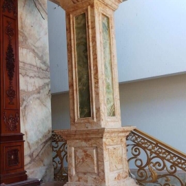 PHÀO CỘT CHỈ ĐÁ HOA CƯƠNG