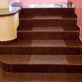 CẦU THANG ĐÁ ĐỎ ẤN ĐỘ